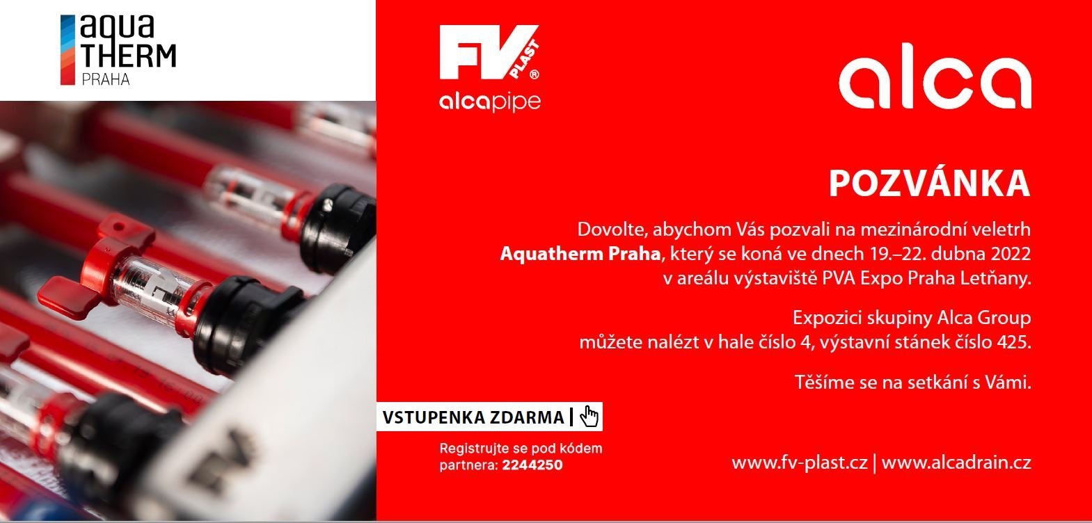 Výrobce plastových rozvodů vody | FV - Plast a.s.